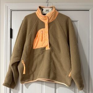 Free People Hit The Slopes Colorblock Pullover Size XL